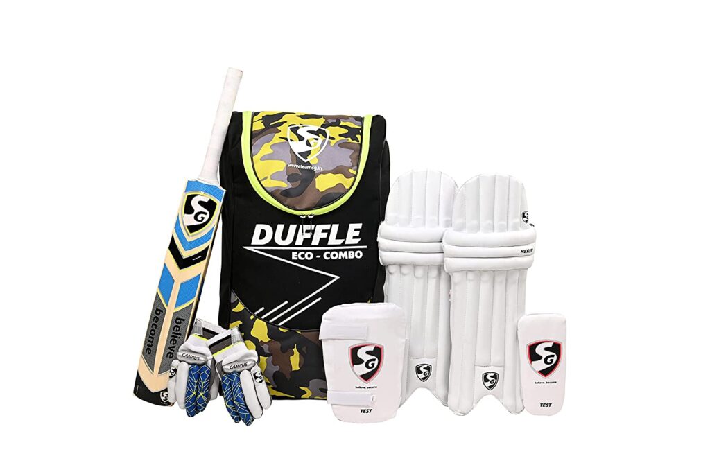 Sg Full Cricket Kit With Duffle Bag