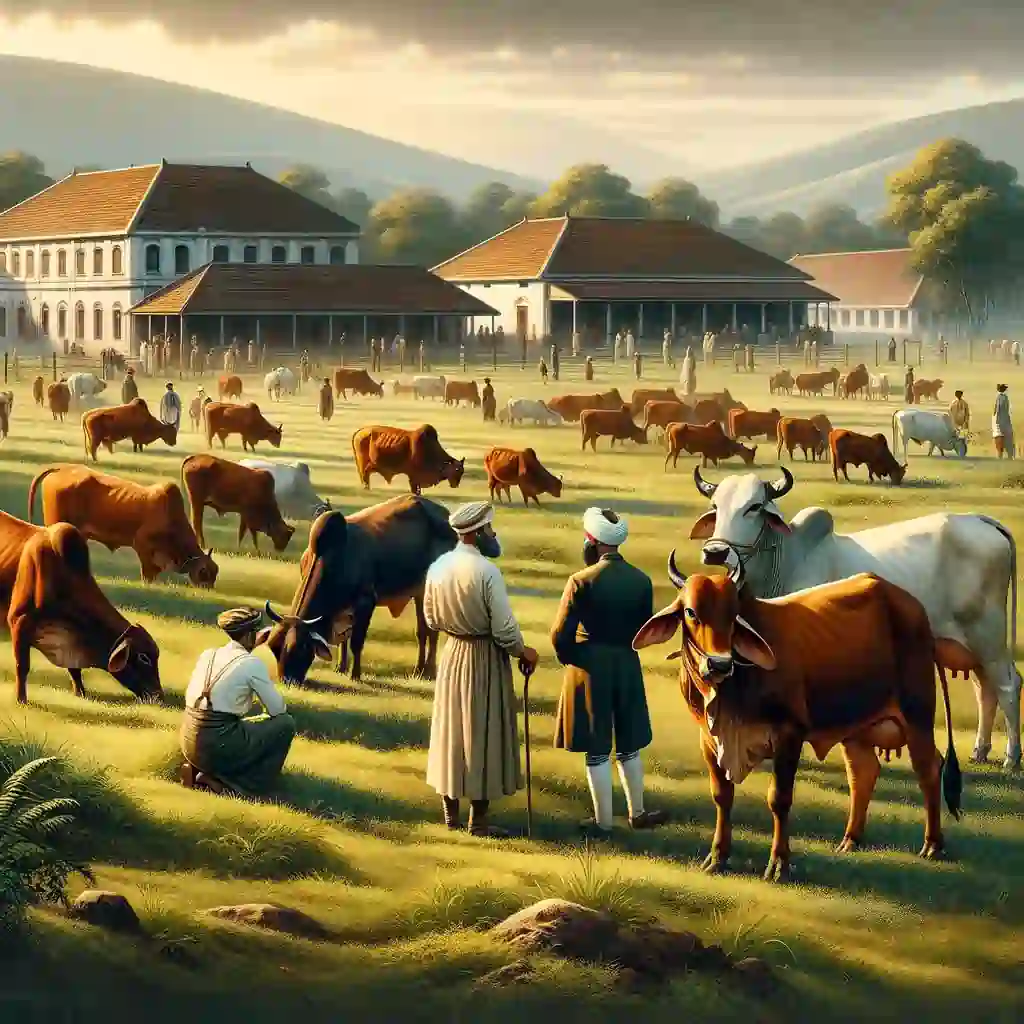 Sahiwal Cow During Colonial Times